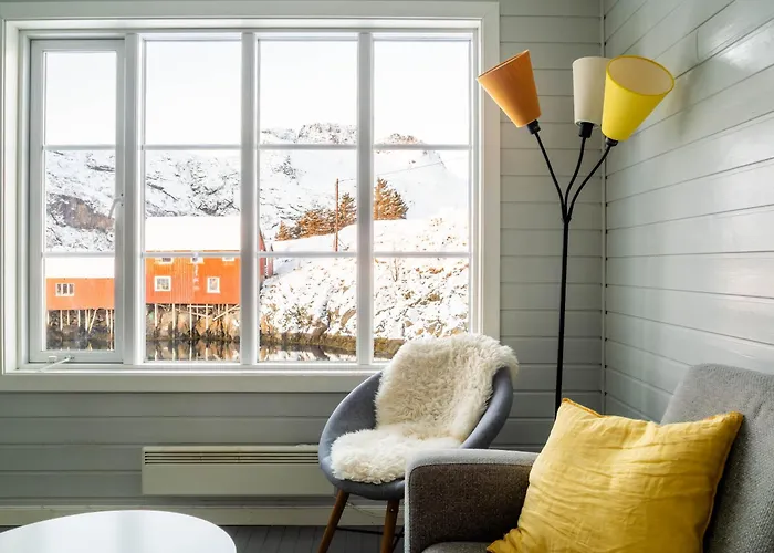 Ferienhaus Buodden Rorbuer - Fisherman *