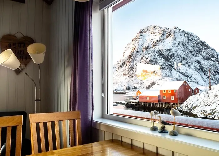 Ferienhaus Buodden Rorbuer - Fisherman *